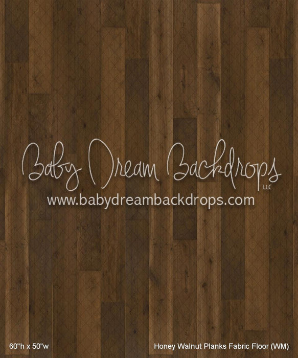 Honey Walnut Planks Fabric Floor (WM)