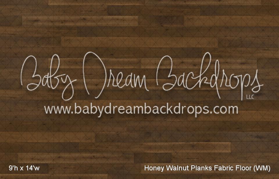 Honey Walnut Planks Fabric Floor (WM)