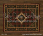 Honey Walnut Planks with Evergreen Tartan Rug Fabric Floor (WM)