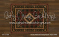 Honey Walnut Planks with Evergreen Tartan Rug Fabric Floor (WM)