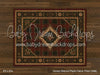 Honey Walnut Planks with Evergreen Tartan Rug Fabric Floor (WM)