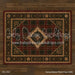Honey Walnut Planks with Evergreen Tartan Rug Fabric Floor (WM)
