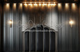 Hotel Chrome Glow Queen Headboard (CC)