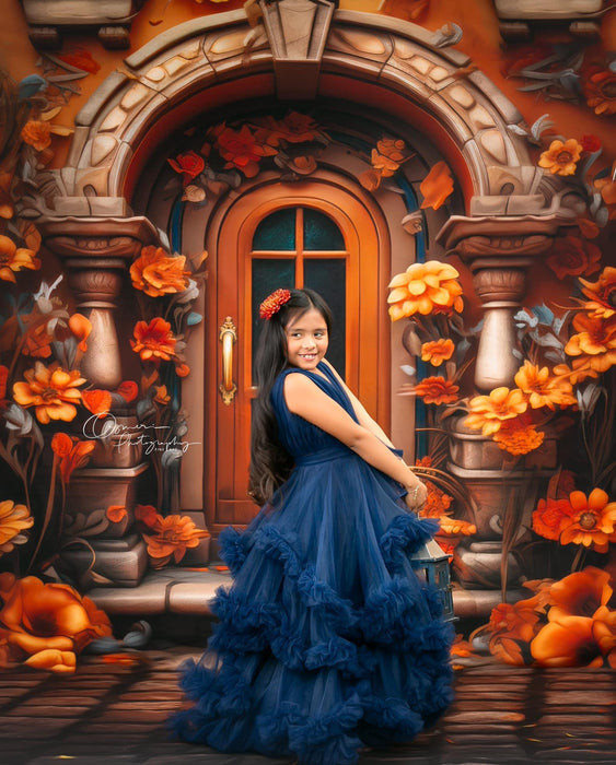 Spanish Patio in Autumn (BD)