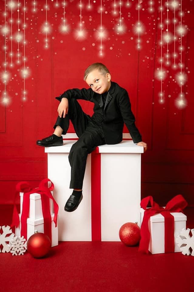 Sweeps Modest Home Wall Red (CC) — Baby Dream Backdrops