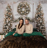 Cozy Christmas Dream Queen Headboard (JA)