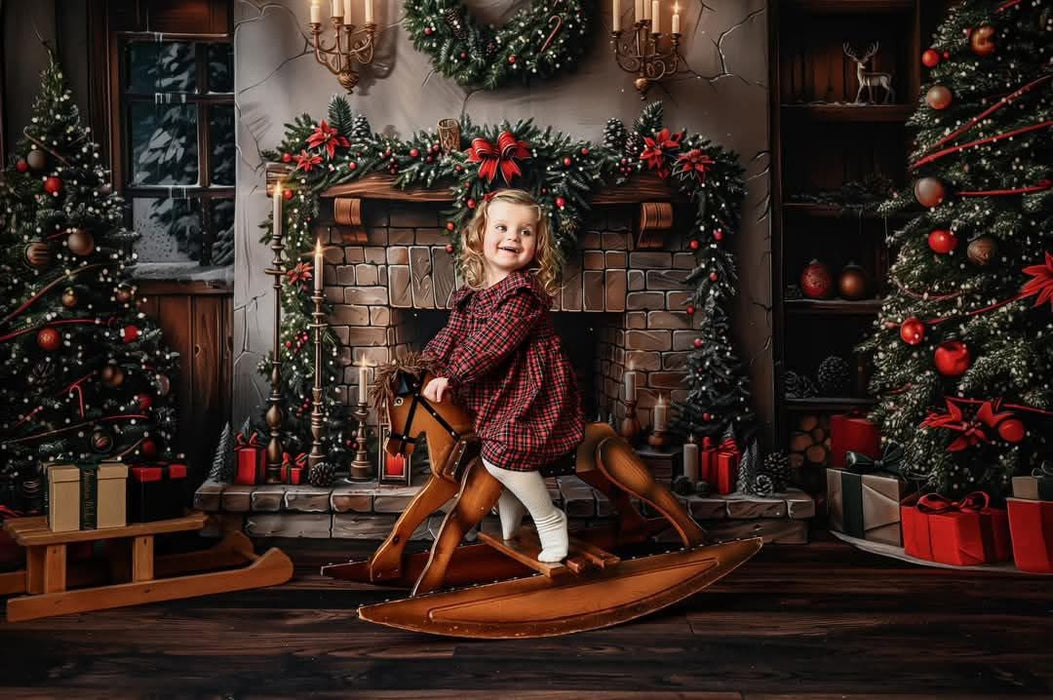 Santa's Christmas Cabin (Night) (MD)