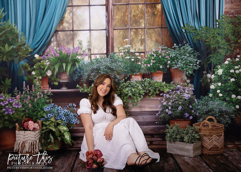 Spring Garden Shed Window (JA)