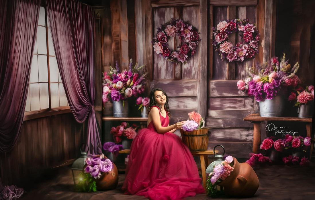 Fresh Spring Barn Window (JA)