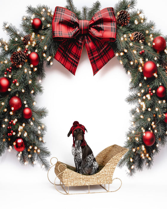 Tinsel Tie Simply Christmas Sweeps (JA)