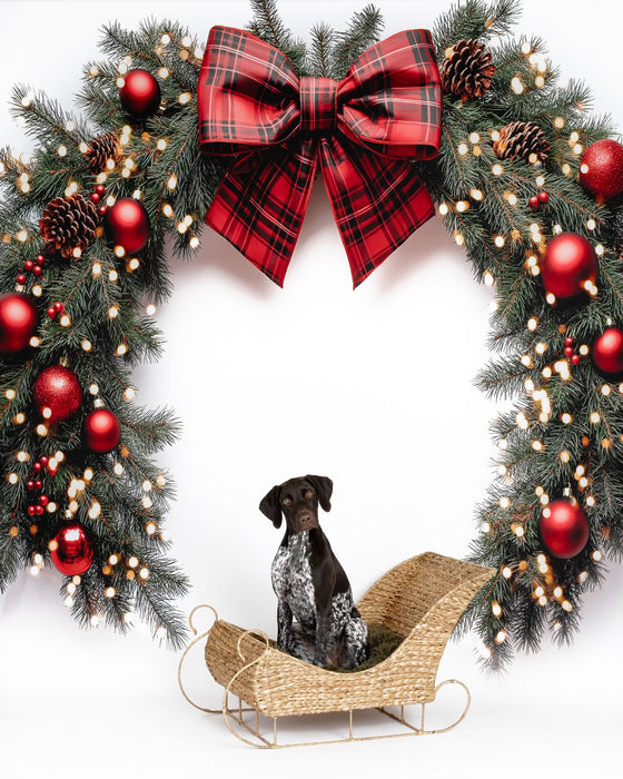 Tinsel Tie Simply Christmas Sweeps (JA)