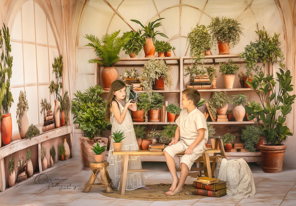 Tuscan Botanical Bookcase (JA)