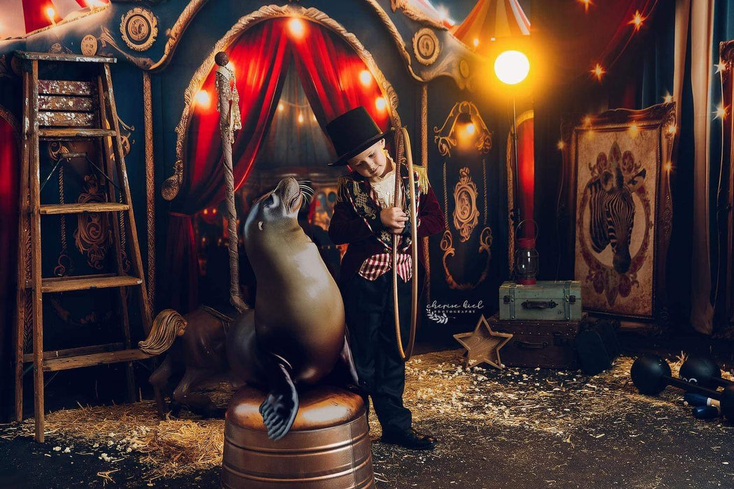 Room Dream Big Top Circus Signs + Dream Big Top Circus + Dusty Road Floor