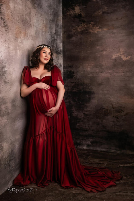 Morticia and Gomez Doubled Sided Drop