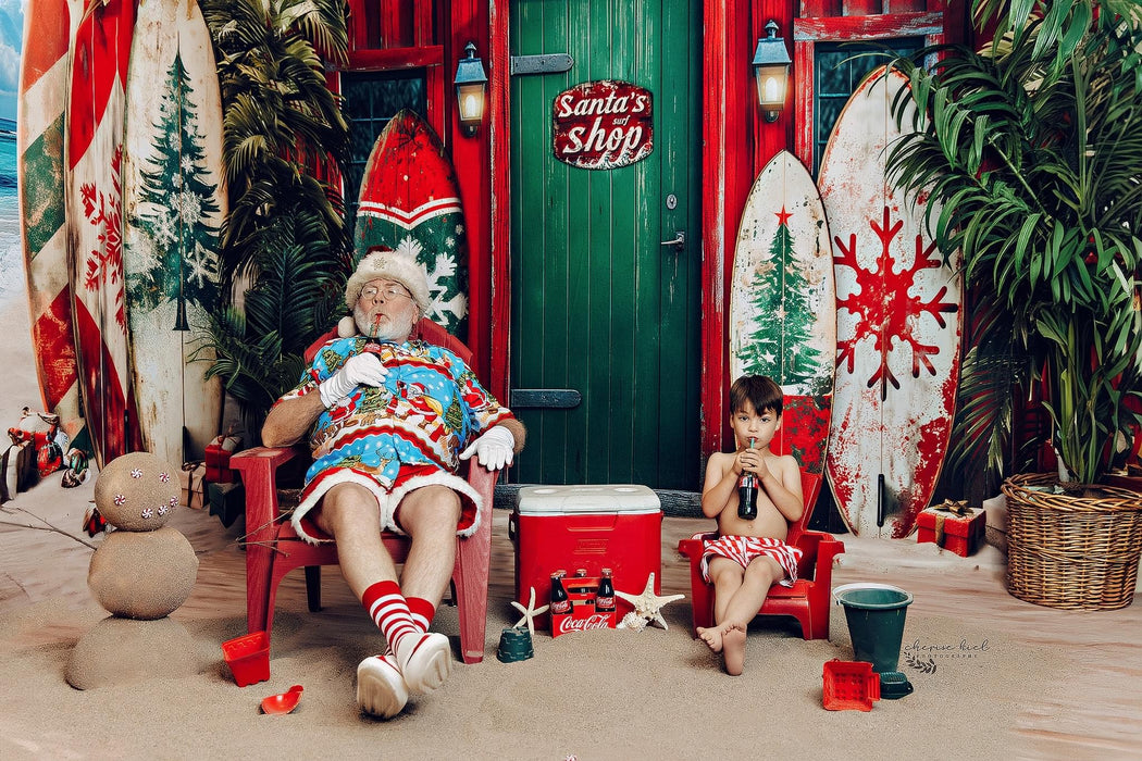 Surfs up Santa Shack (JA)