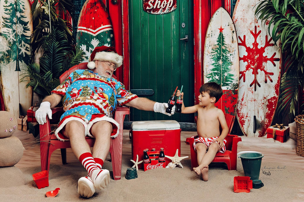 Surfs up Santa Shack (JA)