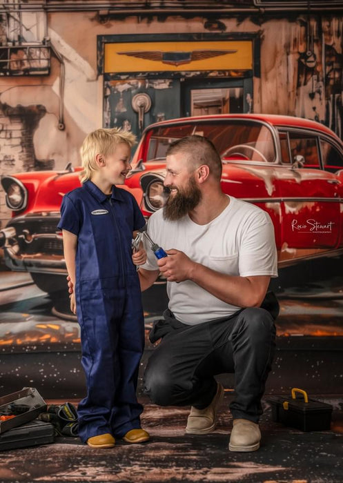 Sweeps Painted Vintage Garage (AZ)