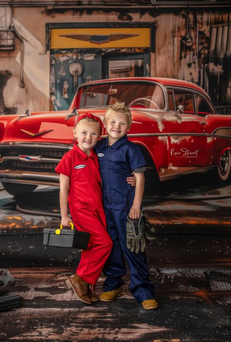 Sweeps Painted Vintage Garage (AZ)