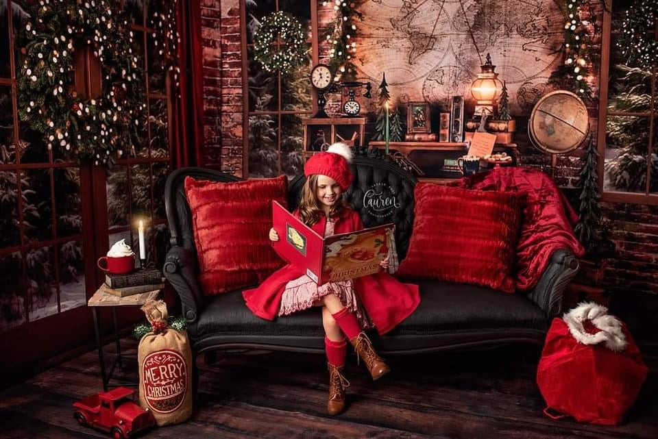 Fabric Room Jolly Old Doorway + Jolly Old Office + Archer Planks Horizontal (JA)