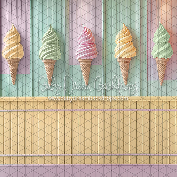 X Drop Ice Cream Dream Wall (JA)