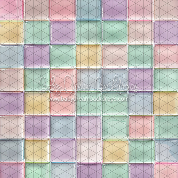 Ice Cream Tile Fabric Floor (JA)