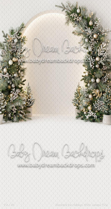 Illuminate the Holidays White Sweeps (CC)