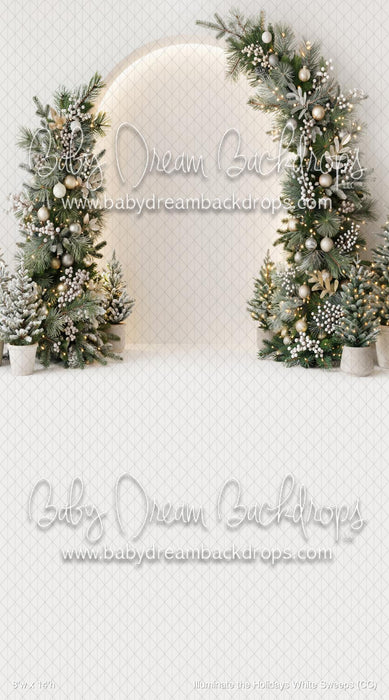 Illuminate the Holidays White Sweeps (CC)