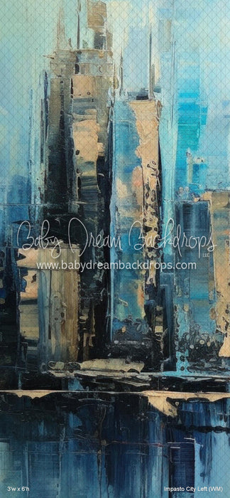 Impasto City Left (WM)