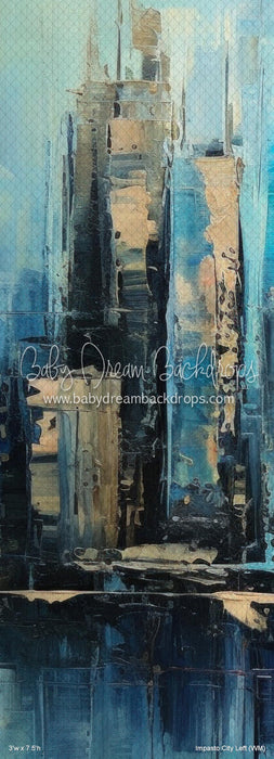 Impasto City Left (WM)