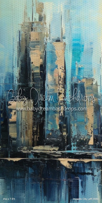 Impasto City Left (WM)