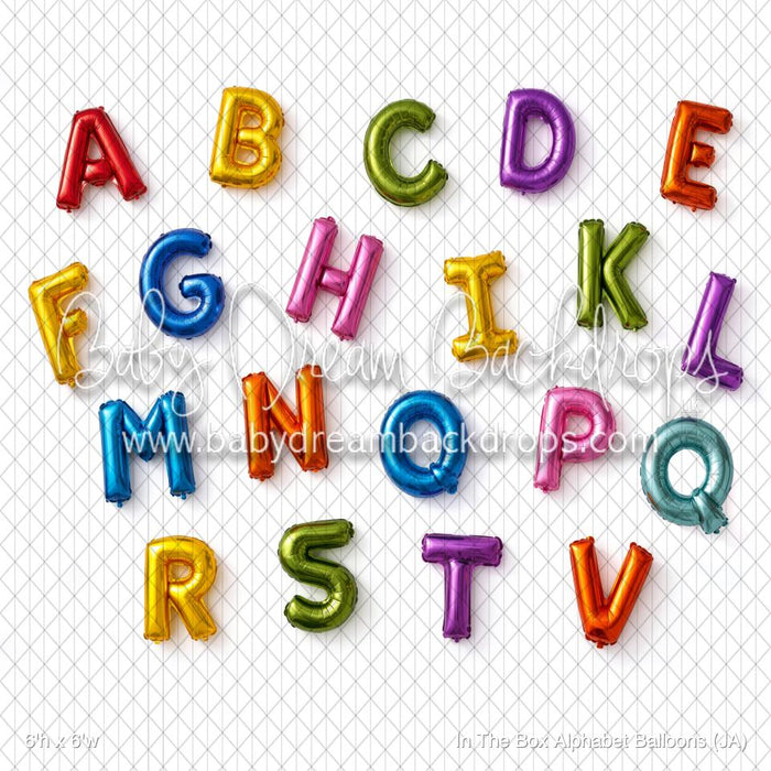 In The Box Alphabet Balloons (JA)