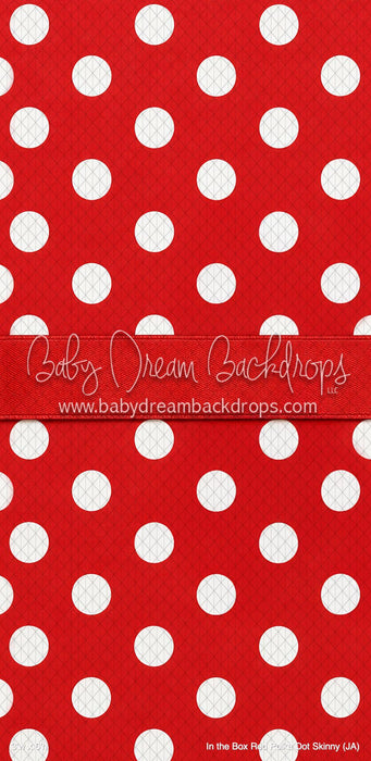 In the Box Red Polka Dot Skinny (JA)