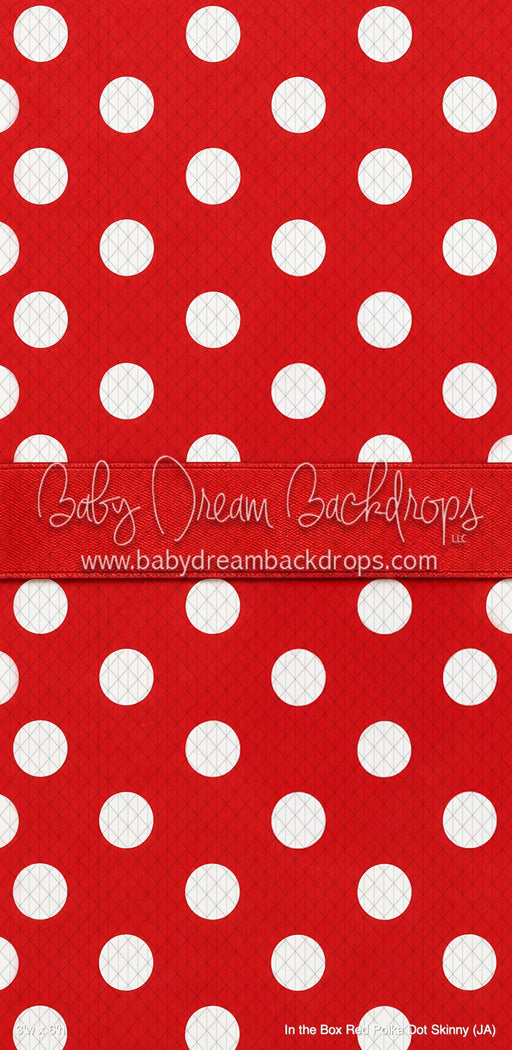 In the Box Red Polka Dot Skinny (JA)