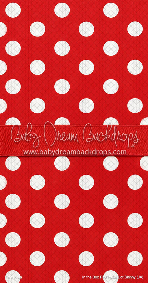 In the Box Red Polka Dot Skinny (JA)