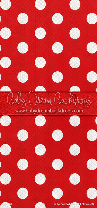In the Box Red Polka Dot Skinny (JA)