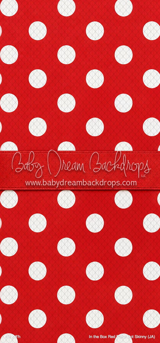 In the Box Red Polka Dot Skinny (JA)