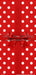 In the Box Red Polka Dot with Bow Skinny (JA)