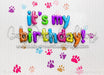 It's My Birthday Paws (AZ)
