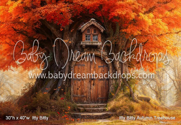 Itty Bitty Autumn Treehouse (WM)