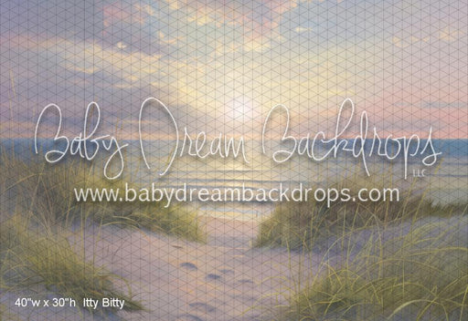 Itty Bitty Beach Sunset (WM)