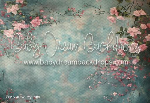 Itty Bitty Canvas Rose (WM)