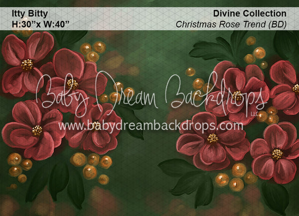 Itty Bitty Divine Christmas Rose Trend (BD)