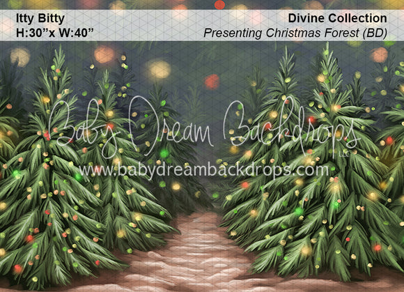 Itty Bitty Divine Presenting Christmas Forest (BD)