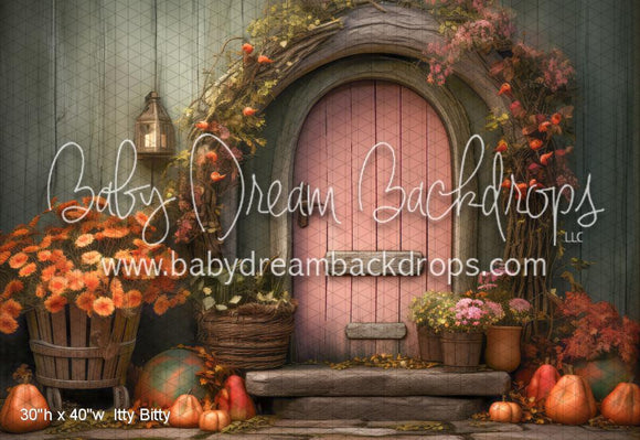 Itty Bitty Enchanted Autumn Door (WM)