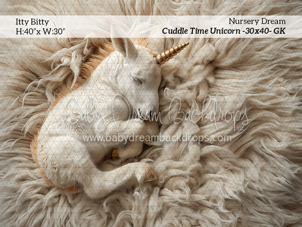 Itty Bitty Nursery Dream Cuddle Time Unicorn (GK)