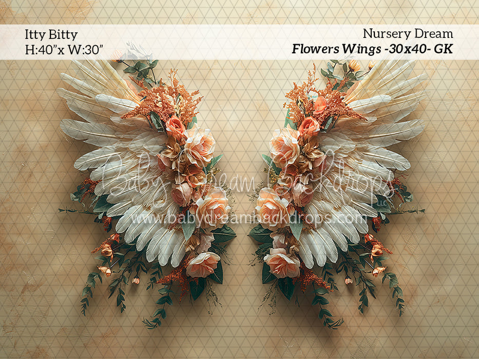 Itty Bitty Nursery Dream Flowers Wings (GK)