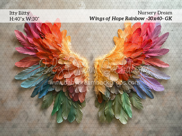 Itty Bitty Nursery Dream Wings of Hope Rainbow (GK)