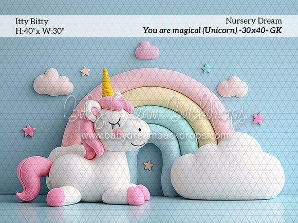 Itty Bitty Nursery Dream You are magical (Unicorn) (GK)