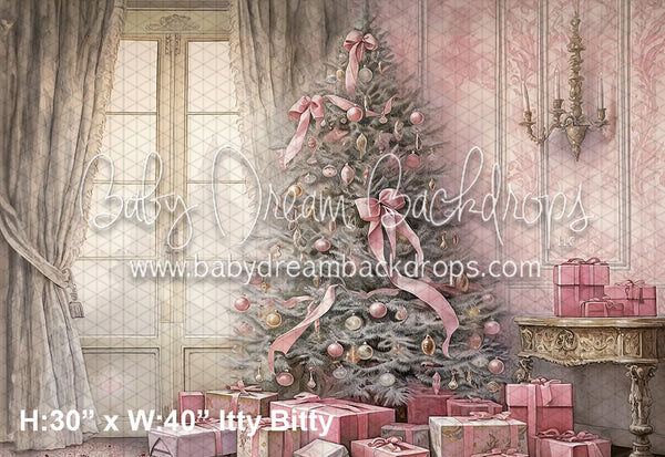 Itty Bitty Pink Ink Wash Christmas II (WM)