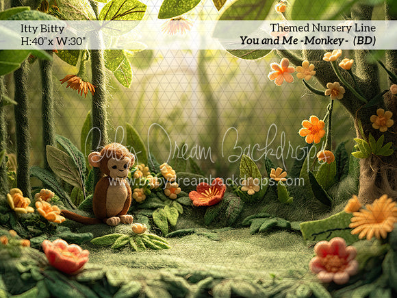 Itty Bitty Themed Nursery Line You and Me (Monkey) (BD)